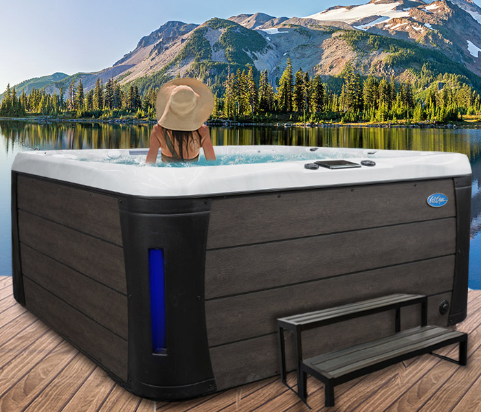 Calspas hot tub being used in a family setting - hot tubs spas for sale Huntington Beach