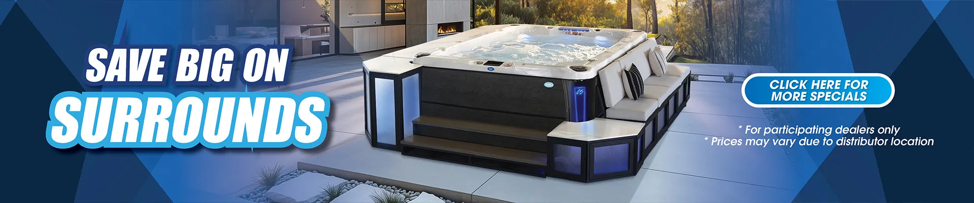 Calspas hot tub being used in a family setting - Huntington Beach